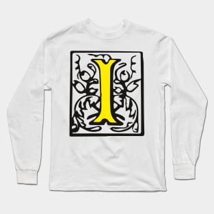 Letter I Long Sleeve T-Shirt